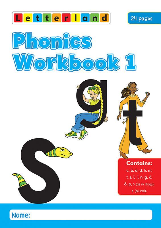 Phonics Workbooks (1-6) – Letterland Australia (Edsource)